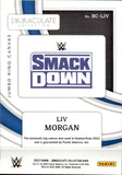 2022 Liv Morgan Panini Immaculate WWE JUMBO RING CANVAS MAT 30/99 RELIC #RC-LIV Friday Night Smackdown