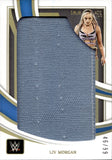 2022 Liv Morgan Panini Immaculate WWE JUMBO RING CANVAS MAT 46/99 RELIC #RC-LIV Friday Night Smackdown