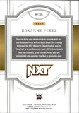 2024 Roxanne Perez Panini National Treasures WWE RED 43/75 #36 NXT