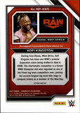 2023 Kofi Kingston Panini Chronicles WWE PRIZM HOLO SILVER NATIONAL PRIDE AUTO AUTOGRAPH #NP-KKG Monday Night Raw