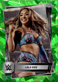 2025 Lola Vice Topps Chrome WWE GREEN ICE REFRACTOR 16/75 #151 NXT