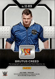 2022 Brutus Creed Panini Prizm WWE ROOKIE SENSATIONAL SIGNATURES AUTO AUTOGRAPH RC #SS-BCR NXT