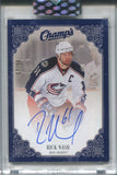 2023-24 Rick Nash Upper Deck Clear Cut CHAMPS BLUE AUTO 17/50 AUTOGRAPH #C-RN Columbus Blue Jackets