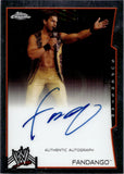 2014 Fandango Topps Chrome WWE AUTO AUTOGRAPH #NA Monday Night Raw