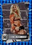 2025 Sol Ruca Topps Chrome BLUE GEOMETRIC REFRACTOR 42/99 #24 NXT