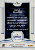 2023 Kayla Braxton Panini Donruss WWE VOICES OF THE RING AUTO AUTOGRAPH #VR-KBX Friday Night Smackdown 4