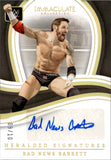 2023 Bad News Barrett Panini Immaculate WWE GOLD HERALDED SIGNATURES AUTO 09/10 AUTOGRAPH #HS-BNB WWE Legend