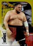 2020 Samoa Joe Topps Chrome GOLD REFRACTOR 11/50 #56 Monday Night Raw