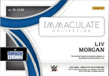 2022 Liv Morgan Panini Immaculate WWE THE IMMACULATE STANDARD JUMBO SHIRT 99/99 RELIC #IS-LVM Friday Night Smackdown