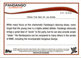 2014 Fandango Topps Chrome WWE AUTO AUTOGRAPH #NA Monday Night Raw