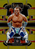 2024 Xavier Woods Panini Select CONCOURSE LEVEL GOLD 08/10 RC #72 Monday Night Raw