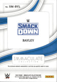 2023 Bayley Panini Immaculate WWE RED SUPERSTAR SWATCHES SHIRT 24/25 RELIC #SM-BYL Friday Night Smackdown