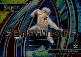 2024 Ilja Dragunov Panini Select WWE SENSATIONS TIE DYE 14/25 #2 Monday Night Raw