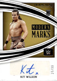 2022 Kit Wilson Panini Impeccable WWE ROOKIE MODERN MARKS AUTO 25/99 AUTOGRAPH #MM-KWN NXT