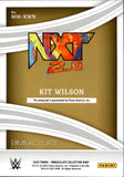 2022 Kit Wilson Panini Impeccable WWE ROOKIE MODERN MARKS AUTO 25/99 AUTOGRAPH #MM-KWN NXT