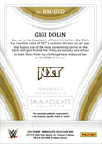 2023 Gigi Dolin Panini Immaculate WWE REMARKABLE MEMORABILIA SHIRT 05/35 RELIC #RM-GGD NXT