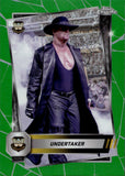 2025 Undertaker Topps Chrome WWE GREEN REFRACTOR 58/99 #21 WWE HOF