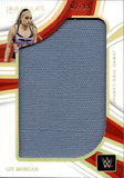 2023 Liv Morgan Panini Immaculate WWE JUMBO RING CANVAS MAT 02/99 RELIC #JR-LV2 Monday Night Raw