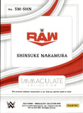 2023 Shinsuke Nakamura Panini Immaculate WWE SUPERSTAR SWATCHES SHIRT 35/35 RELIC #SM-SHN Monday Night Raw