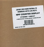 2025 Panini Donruss Optic Football Retail, 24 Box Case
