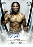 2020 Mustafa Ali Topps Undisputed WWE AUTO 163/199 AUTOGRAPH #A-MA Friday Night Smackdown