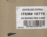 2025 Panini Prizm Football Hobby Mega, 20 Box Case (Purple Pulsar)