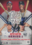 2026 Topps Series 1 Baseball Blaster, Box