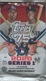 2026 Topps Series 1 Baseball Hobby, Pack *RELEASES 2/11*