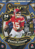 2025 Panini Select Football Hobby Blaster, Box (Green & Red Shock)