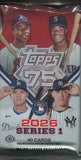 2026 Topps Series 1 Baseball Jumbo, Pack