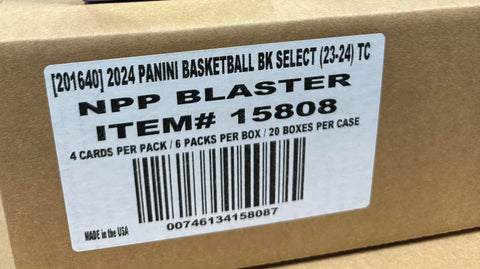 2023-24 Panini Select Basketball, 20 Blaster Box Case (Flash Prizms) *RELEASES 5/17*