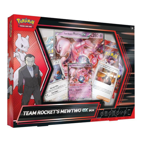 Pokemon Team Rocket's Mewtwo EX, Box