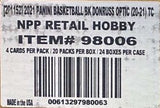 2020-21 Donruss Optic Basketball Retail, 24 Box Case