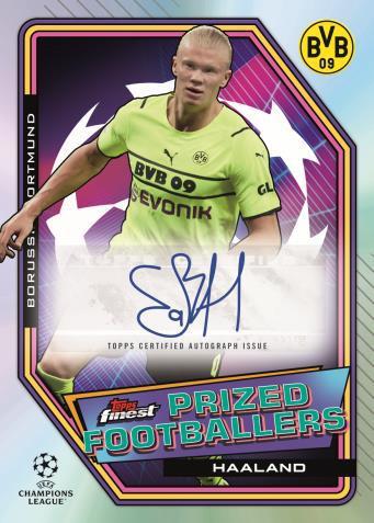 Topps Finest soccer  E.ハーランド　Rookie card