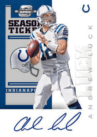 2021 Panini Contenders Optic Football Hobby 20-Box Case