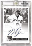 2021 Topps Clearly Authentic Baseball Hobby, 20 Box Case