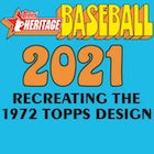 2021 Topps Heritage Hobby Baseball, 12 Box Case