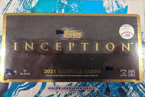 2021 Topps Inception Baseball Hobby, Box