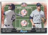 2013 Aaron Judge Eric Jagielo Bowman Draft Picks & Prospects DUAL DRAFTEE #DD-JJ New York Yankees 7