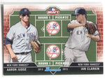 2013 Aaron Judge Ian Clarkin Bowman Draft Picks & Prospects DUAL DRAFTEE #DD-JC New York Yankees 15