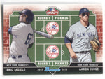 2013 Aaron Judge Eric Jagielo Bowman Draft Picks & Prospects DUAL DRAFTEE #DD-JJ New York Yankees 9