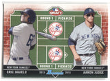 2013 Aaron Judge Eric Jagielo Bowman Draft Picks & Prospects DUAL DRAFTEE #DD-JJ New York Yankees 16