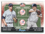 2013 Aaron Judge Ian Clarkin Bowman Draft Picks & Prospects DUAL DRAFTEE #DD-JC New York Yankees 10