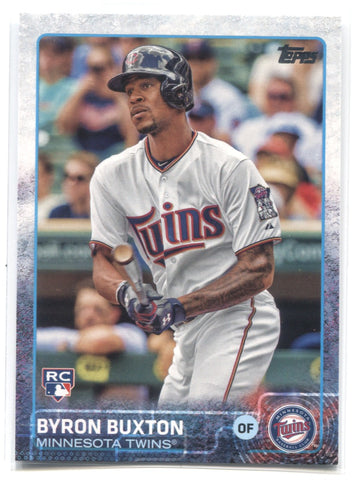 2015 Byron Buxton Topps Update Series ROOKIE RC #US25 Minnesota Twins 1