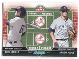 2013 Aaron Judge Eric Jagielo Bowman Draft Picks & Prospects DUAL DRAFTEE #DD-JJ New York Yankees 11