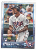 2015 Byron Buxton Topps Update Series ROOKIE RC #US25 Minnesota Twins 2