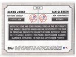 2013 Aaron Judge Ian Clarkin Bowman Draft Picks & Prospects DUAL DRAFTEE #DD-JC New York Yankees 1