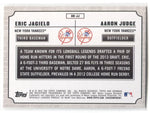 2013 Aaron Judge Eric Jagielo Bowman Draft Picks & Prospects DUAL DRAFTEE #DD-JJ New York Yankees 9