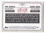 2013 Aaron Judge Eric Jagielo Bowman Draft Picks & Prospects DUAL DRAFTEE #DD-JJ New York Yankees 10