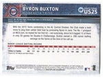 2015 Byron Buxton Topps Update Series ROOKIE RC #US25 Minnesota Twins 1